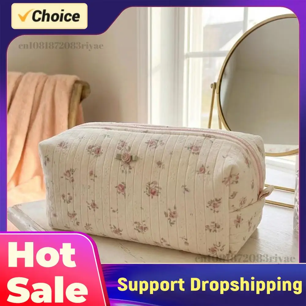 

Портативная косметичка на молнии с несколькими отделениями, пеналы для ручек, органайзер для косметики, большая вместимость для женщин, девушек