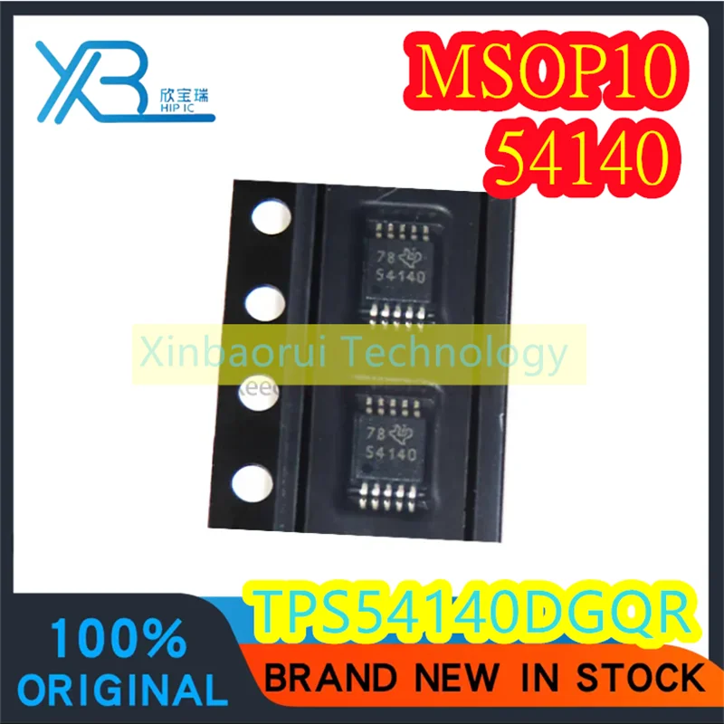 

(5/50pieces) TPS54140DGQR TPS54140 code 54140 SMD MSOP-10 switching regulator IC brand new good quality original
