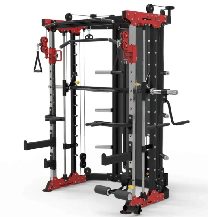 Wholesale Gym Equipment Multifunctional Fitness Machine Commercial Fitness Function Smith Machine Weight Bench