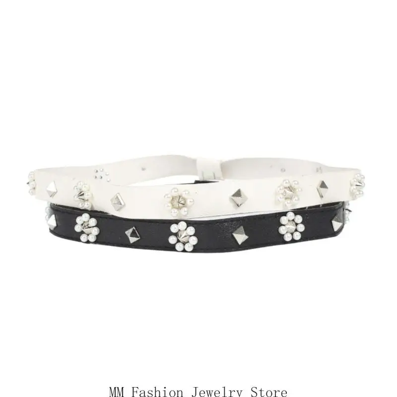 D0UB Lederhut Bands für Männer Damen Western Hat Belt Bands Western Bandgürtel