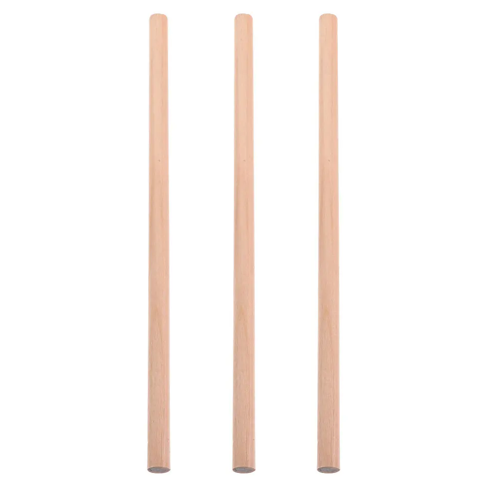 3 stuks houten wenkbrauwpotlood waterdicht langkleurige natuurlijke make-up wenkbrauwversterker professioneel wenkbrauwpotlood