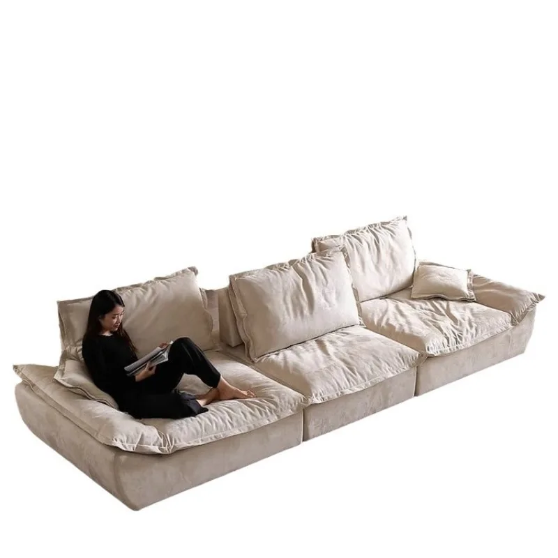 

Anti-cat scratch living room lazy comfortable function adjustable matte cloth mobile backrest