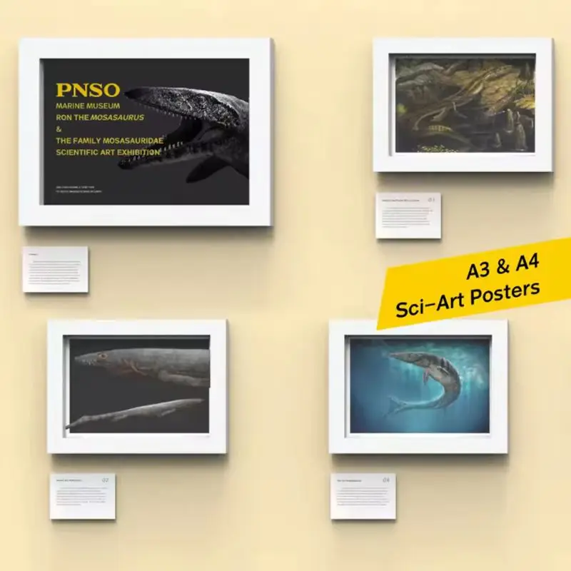 Marine Museum Ocean Overlord 1:35 Science Art Model Mosasaurus Ron Figure Collect Ornaments Festival Gift Birthday Gift