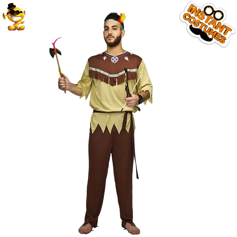 

Мужской индийский костюм, сценический костюм на Хэллоуин, маскарад, ролевая одежда, китайский производитель