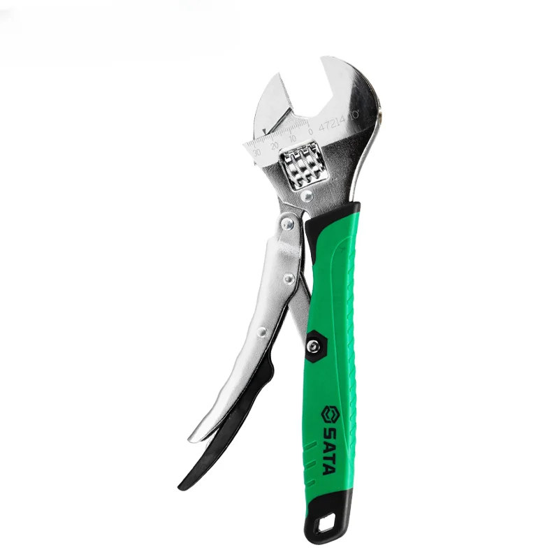 

1Powerful pliers type movable wrench dual-purpose pliers 8/10 inch multi-functional live mouth universal live wrench board