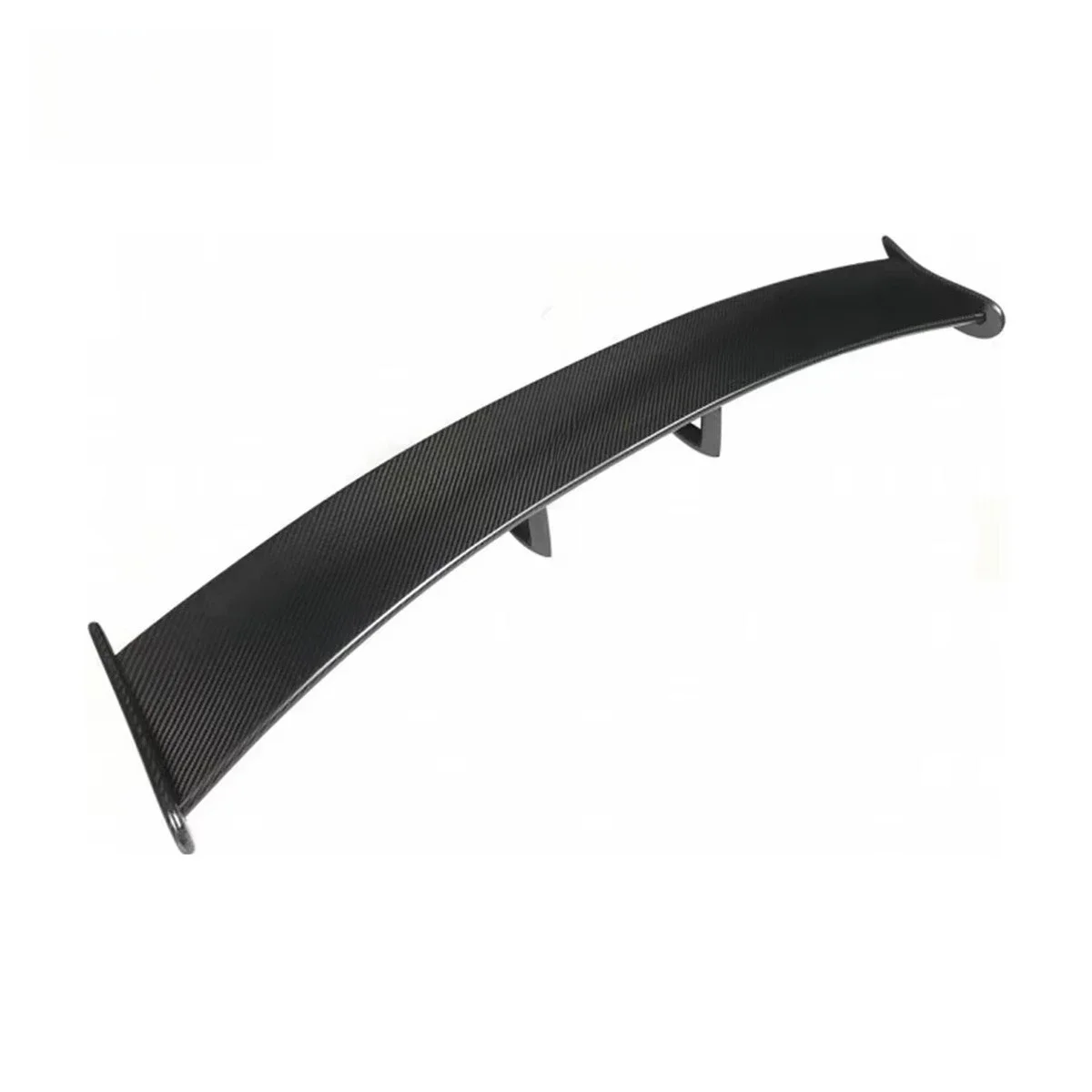Rear Bumper Spoiler Wing for All  Sedans Dry Carbon Fiber AC Car Rear Trunk Spoiler GT Wing