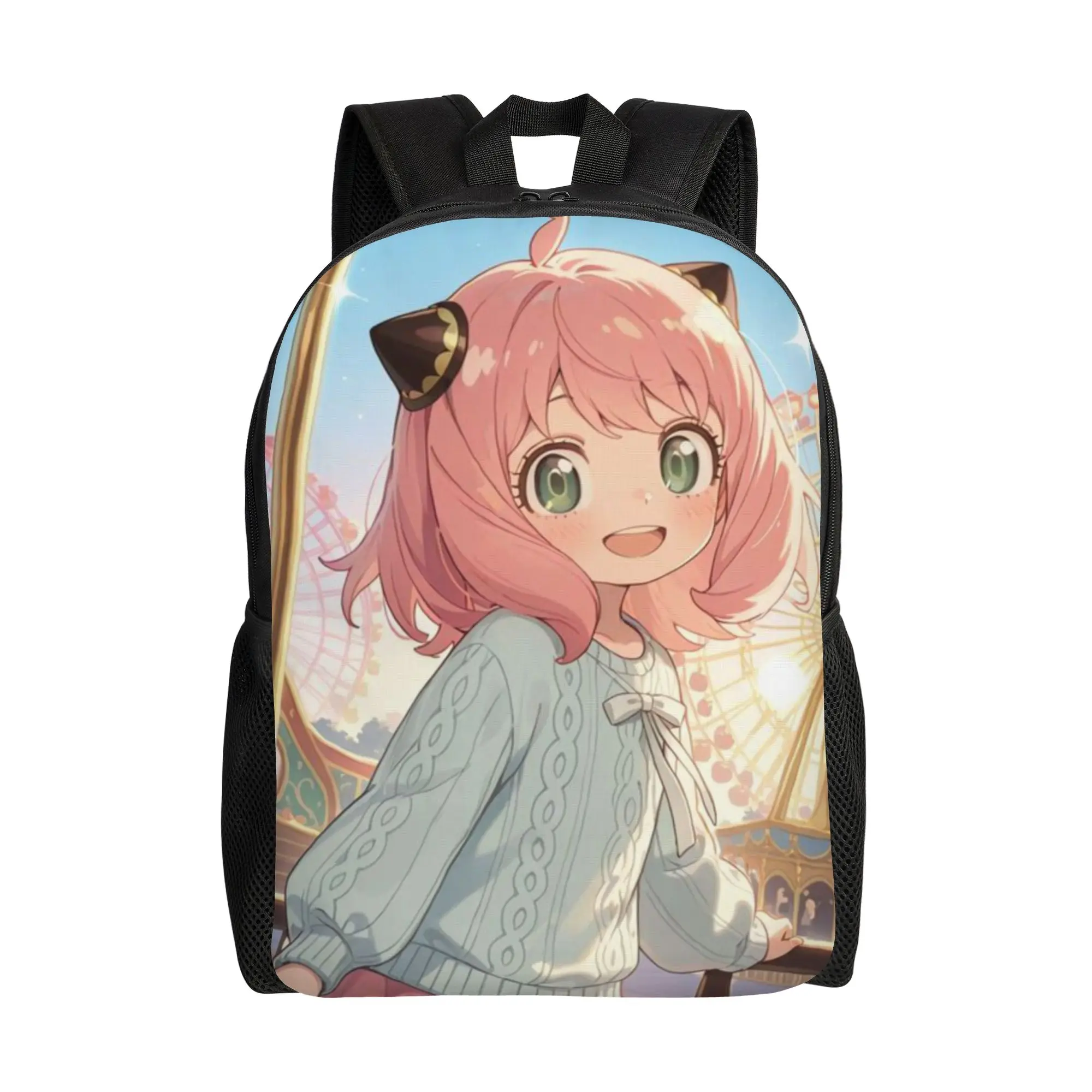 SPY×FAMILY College Bag Back to school season The Ferris Wheel Girl  Dual-Use Backpack