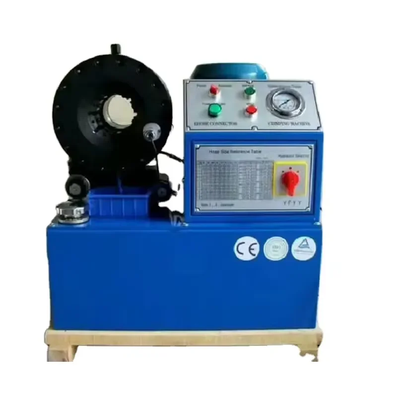 Automatic Hydraulic Hose Crimping Machine 2 Inch 6mm to 51mm Range Factory Price for Rubber Product Making Machinery