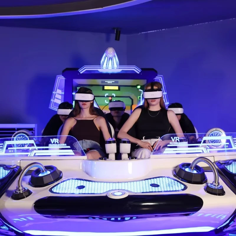 VART UFO 5 Seats Multiplayer Virtual Reality Game Chair Vr 360 Cinema 9D Flight Simulator Vr Station Vr Game Machine