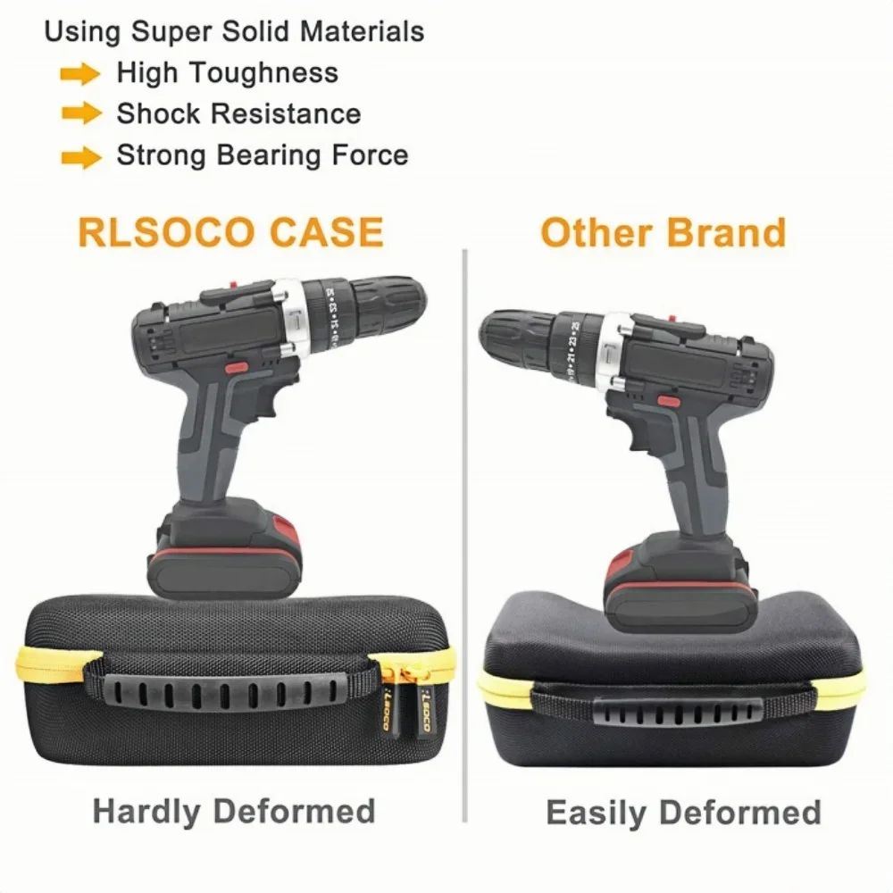 Hard Multimeter Shockproof Case EVA Bag for Fluke F117C/F17B+/F15B+Multimeter Tool Bag Shockproof Universal Case Digital