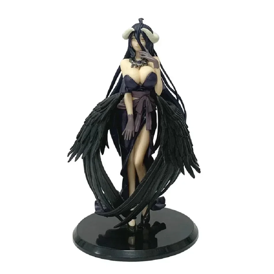 3 Stück Fantasy OVERLORD 18/24cm Albedo Rüstungsdesign Kleid Modellfigur Sammlerserie Puppe Actionfigur Spielzeug Weihnachtsgeschenke – Detail 7