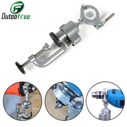 Multifunctional Grinder stand clamp Universal Electric Drill Support Stand Rotating Tool Dremel Accessories Bench Table Clamp