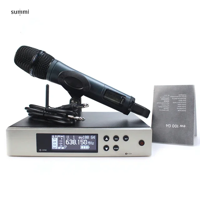 High Quality Kakaoke UHF True diversity Wireless Microphone System Conference Wireless Microphone For Karaoke