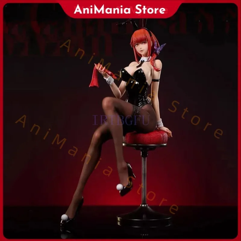 

38cm GK Chainsaw Man Makima 1/6 Girls Toys Bunny Girls Japanese Anime PVC Action Figure Toy Game Collectible Model Doll