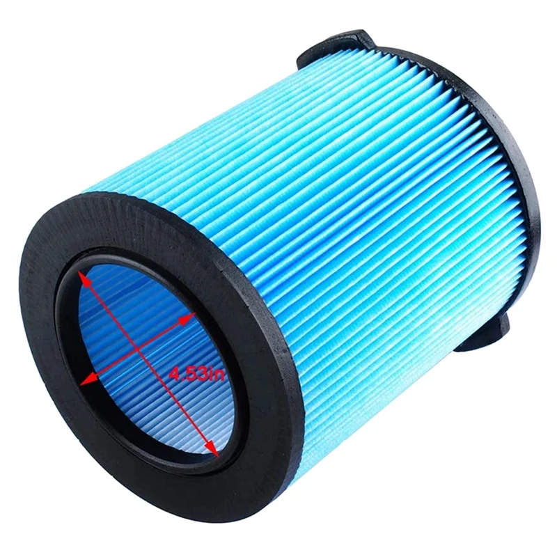 3-слойный высокоэффективный фильтр для замены пыли для Ridgid VF5000 Wet Dry Vac WD1450 WD0970 WD1270 WD09700 3-слойный высокоэффективный фильтр для замены пыли для Ridgid VF5000 Wet Dry Vac WD1450 WD0970 WD1270 WD09700