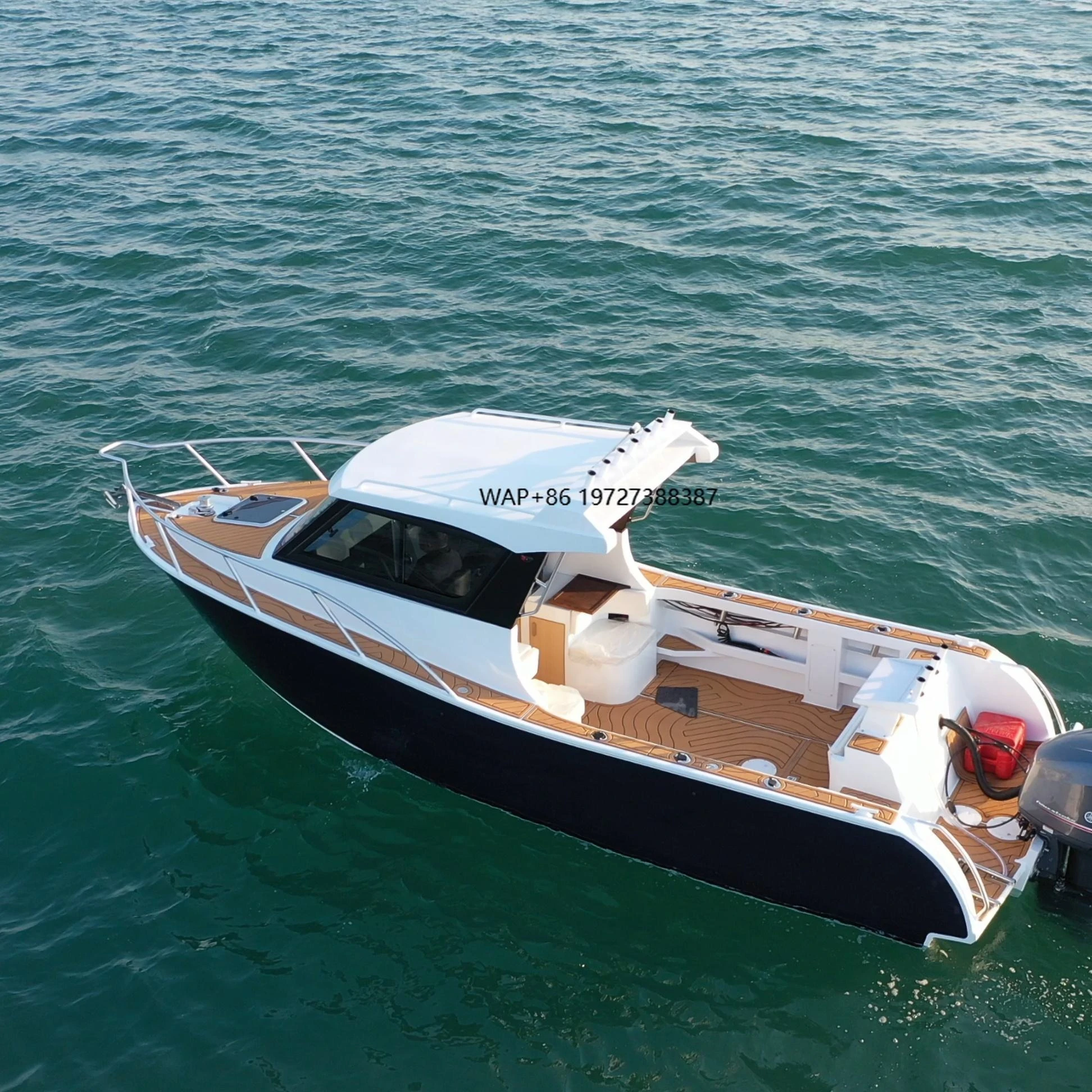 Aluminum Welded Fishing Boat Center Cabin Sydney Show Allheart Fishing Aluminum Cabin Boat with Fishing Equipment