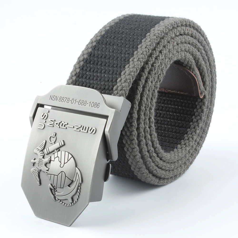 2023 The New Tactical Belt US Marine Corps Army Fans Love High Quality Belt for Outdoor Tactical Training lengthen 110-140cm