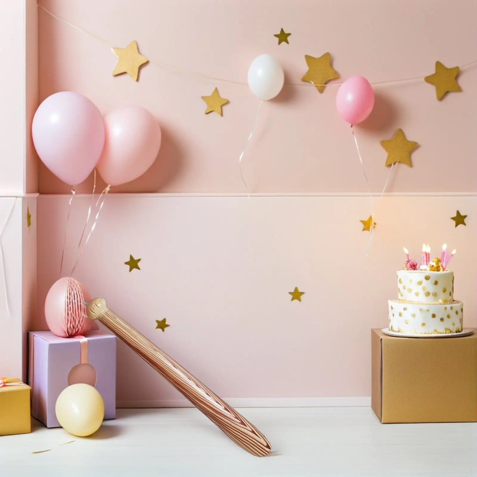 

Надувные бейсбольные биты (2 шт.), яркие, быстро надуваемые и сдуваемые, безопасные для детей и малышей, для вечеринок, летнего отдыха на заднем дворе и у бассейна