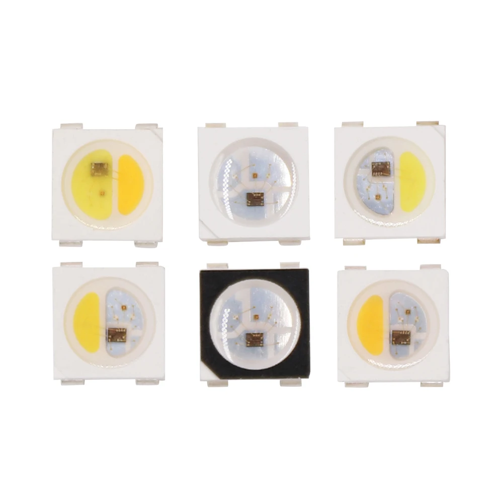 Puce LED RVB intégrée adressable, Pixel numérique, SK6812 Mini, 3535, 5050 SMD, WS2812B, DC5V, SK6812MINI, 3535