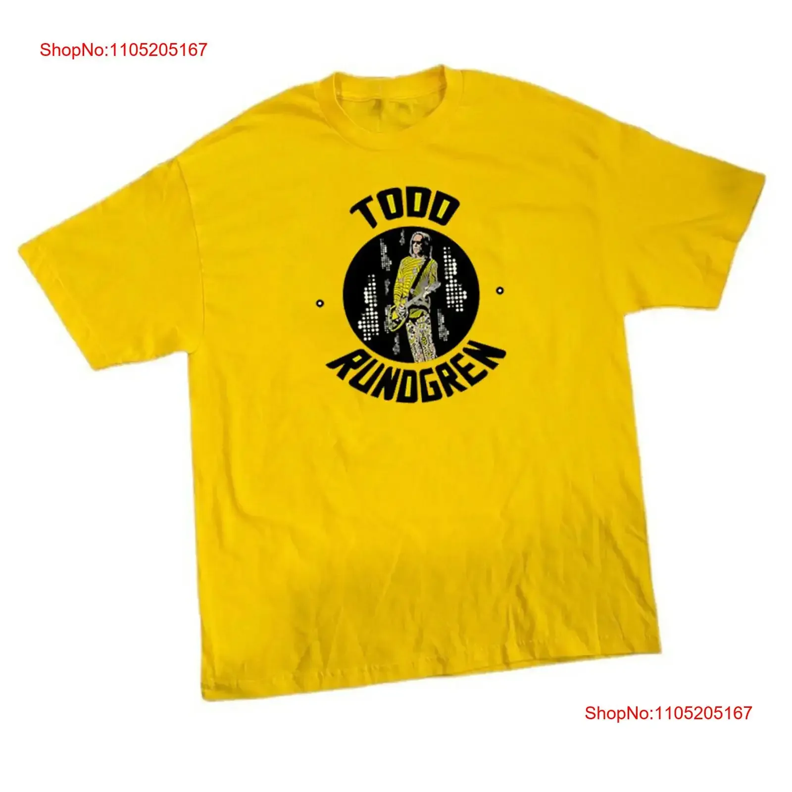 Todd Rundgren 2025 TOUR GuitarisT T Shirt Daisy S 5XL 1P0322 vintage Washed Slightly graphic Stylish Casual Versatile homme
