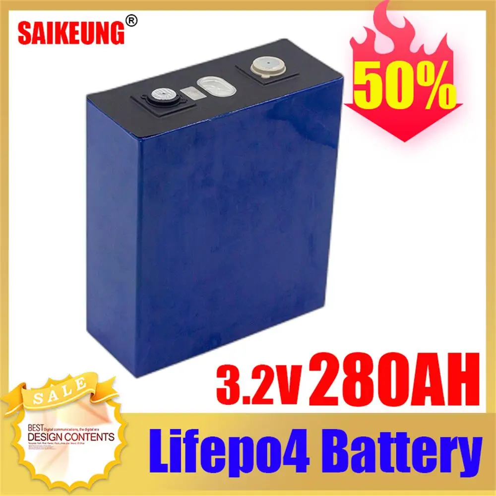 320ah  Batterie Litio Li-ion Iron Phosphate Battery 300ah Lifepo4 Solar Rechargeable Battery 280ah Lifepo4 3.2v Lithium Battery