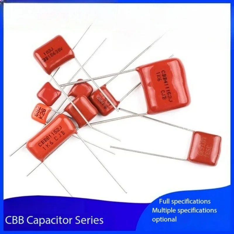 

10PCS CBB22/21 Capacitor 105 684 824 125 155 205 225 475J 100V400V630V