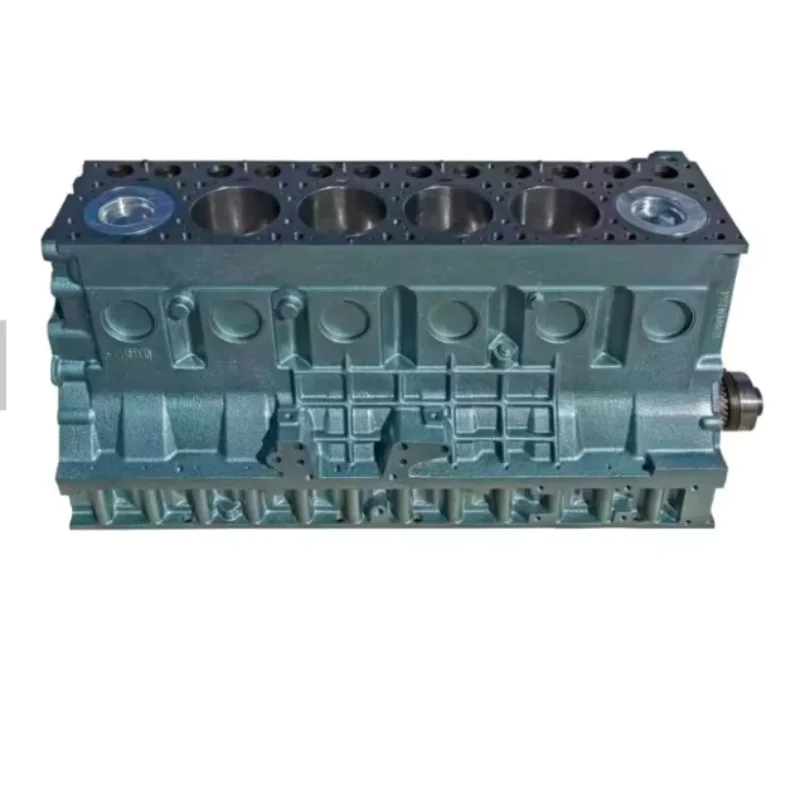 T12 Gas Engine Howo Engine Spare Parts WD615 EURO 2 Cylinder Block 61500010383 Assembly Wooden Box Customize 1 Pcs T/T