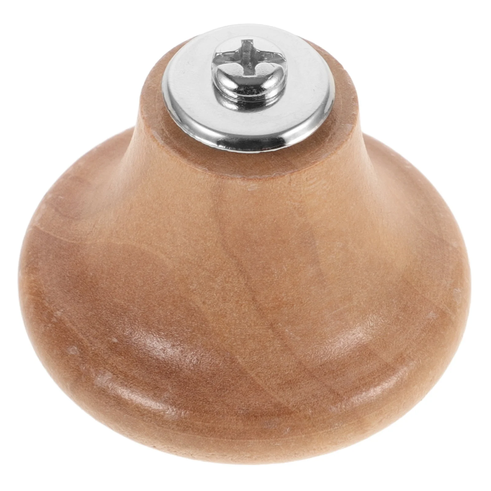 

Wood Lid Handle Pot Cover Knob Sturdy Secure No Burrs Comfortable Grip Universal Saucepan Lid Replacements