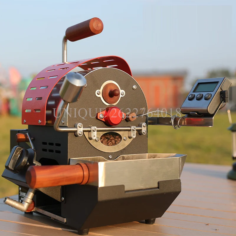 Household Coffee Roaster Smokeless Bean for Use Cocoa and Beans Roasting 100g Mini Machine Automatic Home Coffee Roaster