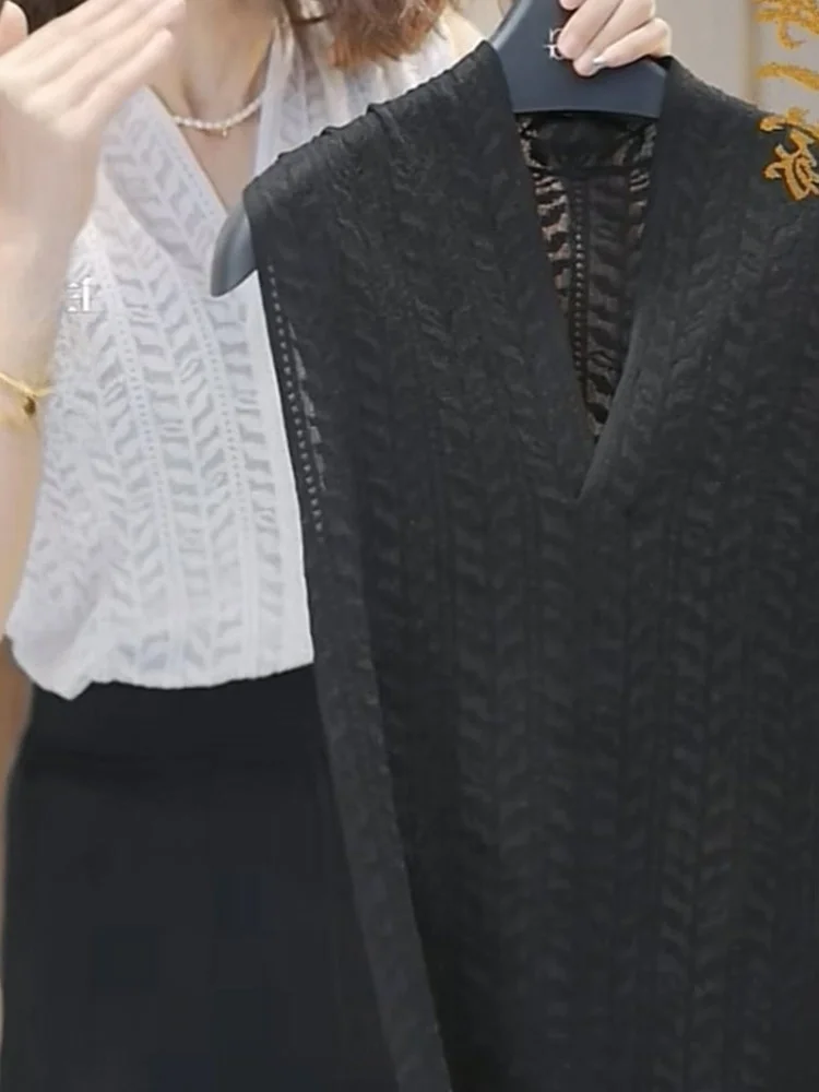 Slimming  Color Base Layer irt Casual Knitted Top Faionable Svel Vest Trendy Upper Apparel Anti-aging Layering