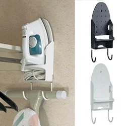 1PCS Ironing Board Holder Home Hotel Dryer Holder Iron Wall Mounted Iron Rest Stand Heat-resistant Rack Hanging Accessories