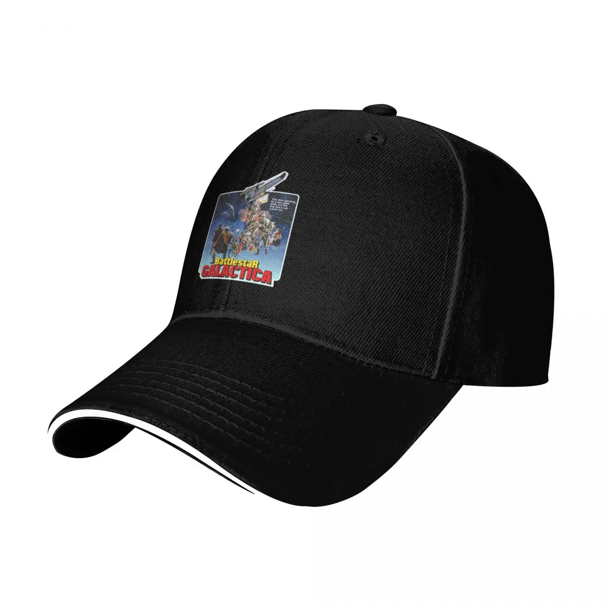 Vintage 1978 Universal Studios Battlestar Baseball Cap Summer Beach Travel Streetwear Hip Hop Trendy Vintage Retro Embroidered