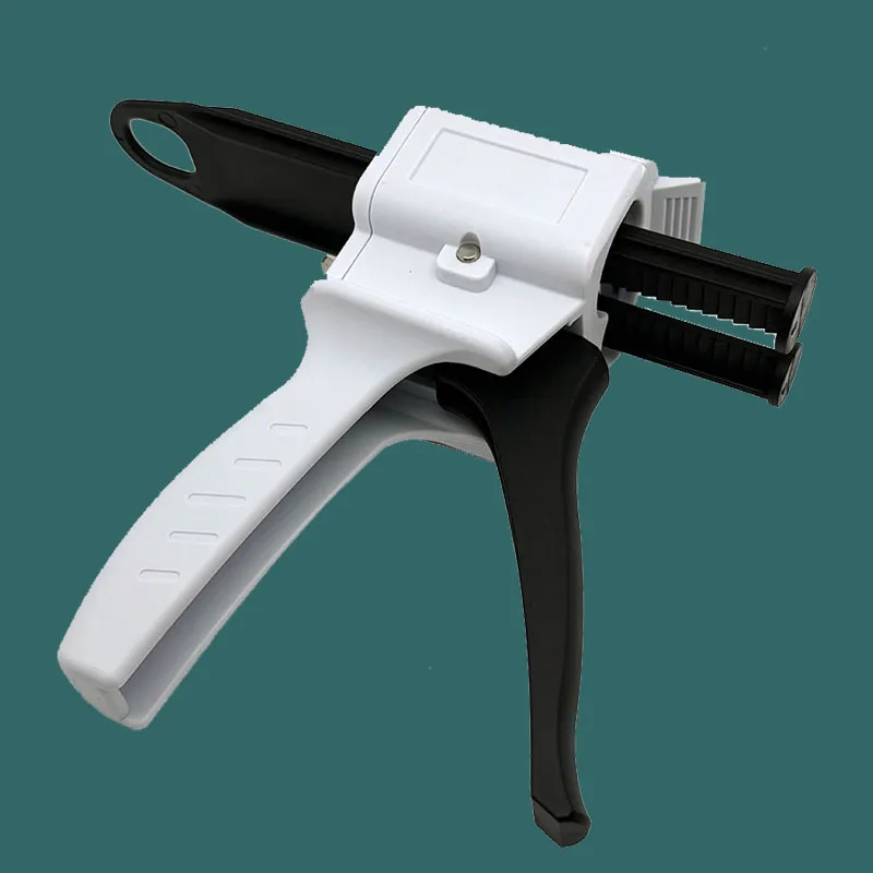 

Dental Impression Mixing Dispenser Gun 1:1/1:2 Universal 10:1 Dispensing Gun Silicone Rubber Dispensing Dentist Lab Tools