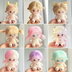 20cm Kawaii Plush Cotton Doll Cute Lovely Naked Stuffed Toy DIY Zodiac Idol Dolls Girls Kids Girlfriends Collection Gift