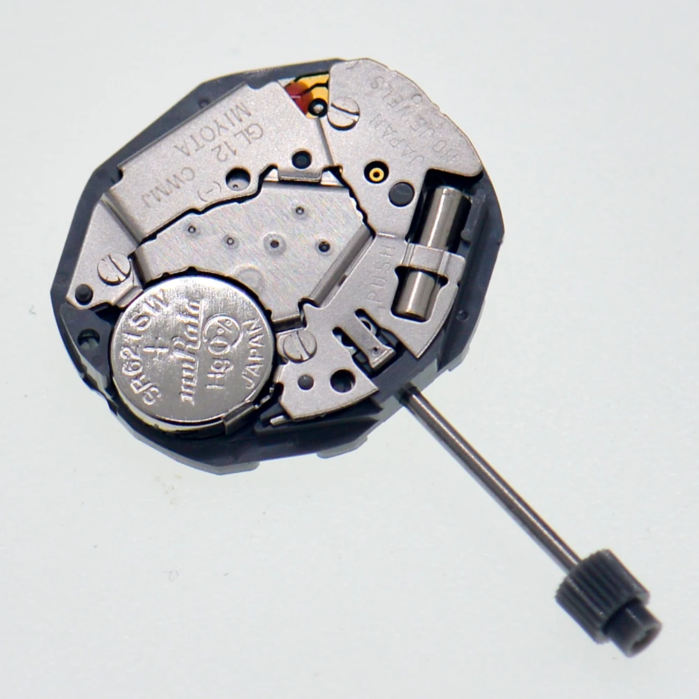 Miyota GL12D-3 Quartz Watch Movement 3-Hands Replacement Electronic Movement For Replacing Part Watch Accessory Watch Accessor