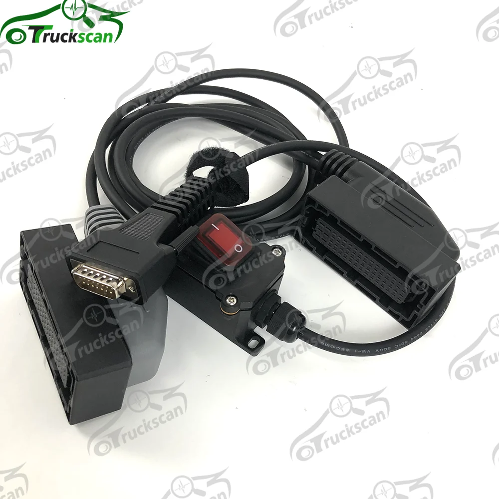 Cable de conexión KT200 II EMS2.2-2.3-2.4 funciona con KT200 y FoxFlash compatible con V-olvo antes del año 2021