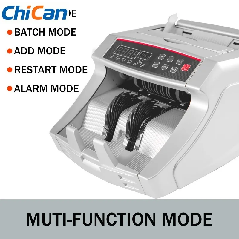 

【Upgraded】SucceBuy 1000Pcs/Min Money Counter Business Cash Register Euros Bills Fake Banknote Detector by UV & MG Function for B