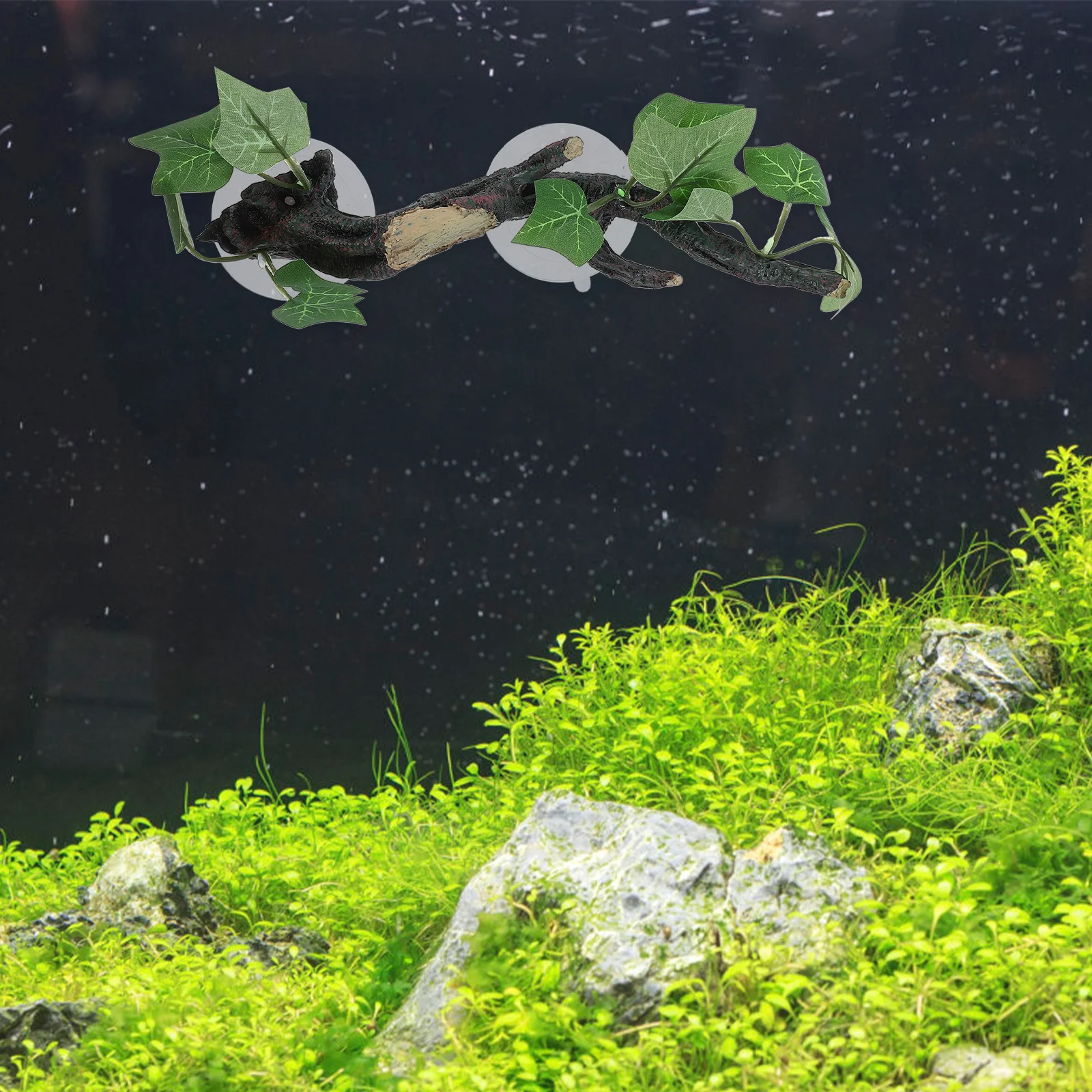 

1Pcs Aquarium Simulation Tree Root Resin Decoration Rattan Root Ornament Fish Tank Landscaping Natural Style Accessory