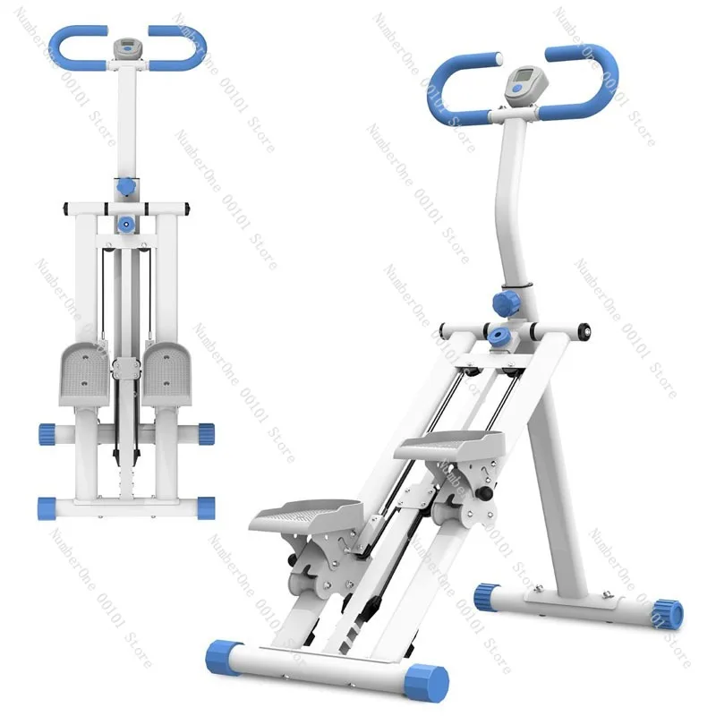 Indoor Household Stair Climber,Mountaineering Stepper Machine,Multi-Functional Foldable Weight Loss and Fitness Equipment,Home