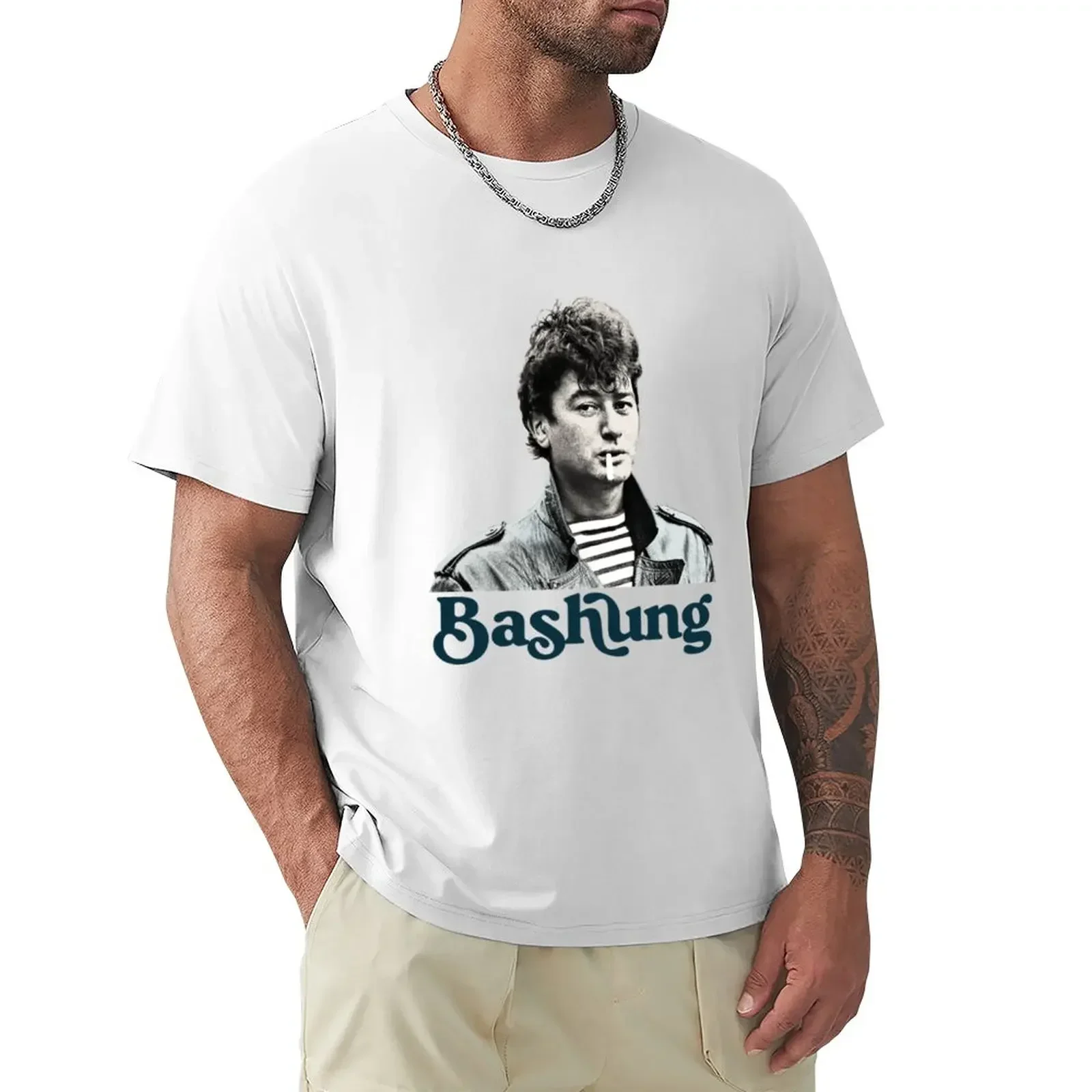 Alain Bashung T-Shirt shirts graphic tees boys whites Blouse t shirts for men graphic