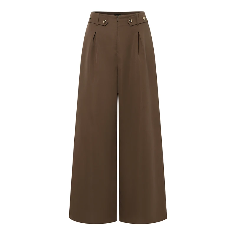 Pantalones Pierna Ancha Talla Grande Mujer - usage example
