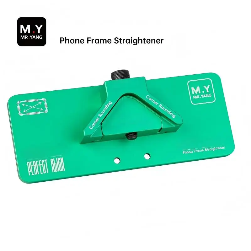M.Y Phone Frame Straightener Edge Corner Rounding Repair Tool Aluminum Alloy Middle Frame Correction Fixture for Phone Repair