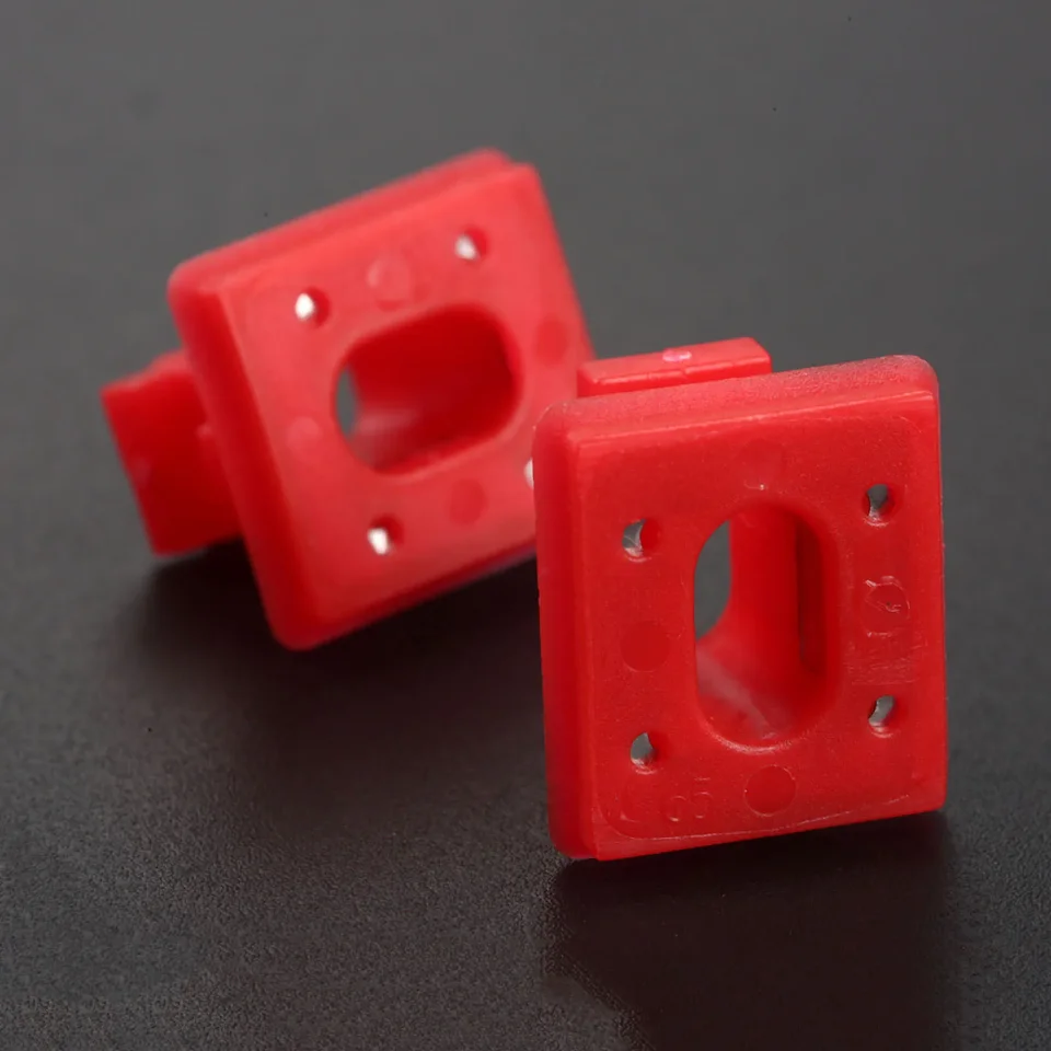 20-Pack Red Dashboard Trim Insert Strip Clips & Grommets For BMW E46 E65 E66 E85