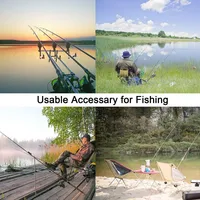 Plastic Fishing Bells Clips Fishing Rod Alarm with Dual Alert Bells Spiral Bells Fishing Bite Alarms Outdoor Night Rod Tip Clips 6