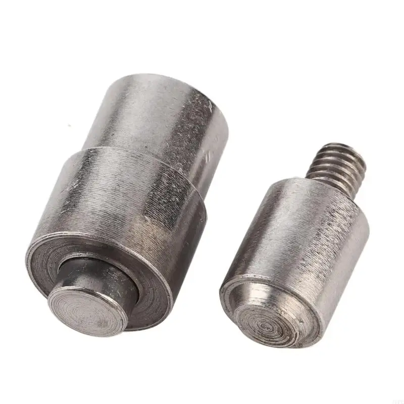 J6PE Metal Grommet Setting Die Pair for Hand Press Eyelet Installation on Canvas Leather Goods and Fabric Projects Use