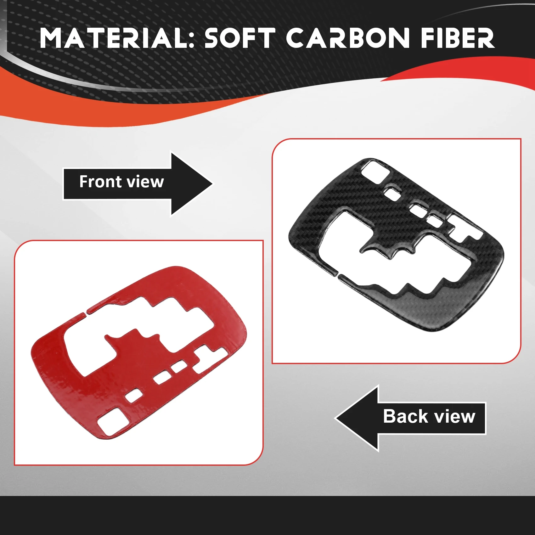 

Trending For Toyota Hilux 2015-2021 Gear Shift Indicator Panel Central Control Trim Cover Interior Decorative Sticker Car Access