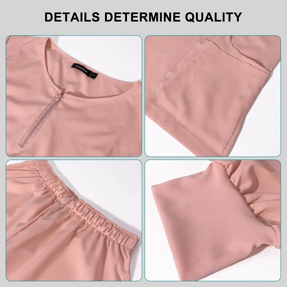 Ensemble de gommage pour médecin et infirmière de haute qualité, uniformes d'hôpital, accessoires pour infirmières, vêtements de travail pour clinique d'animaux de compagnie, costumes multicolores