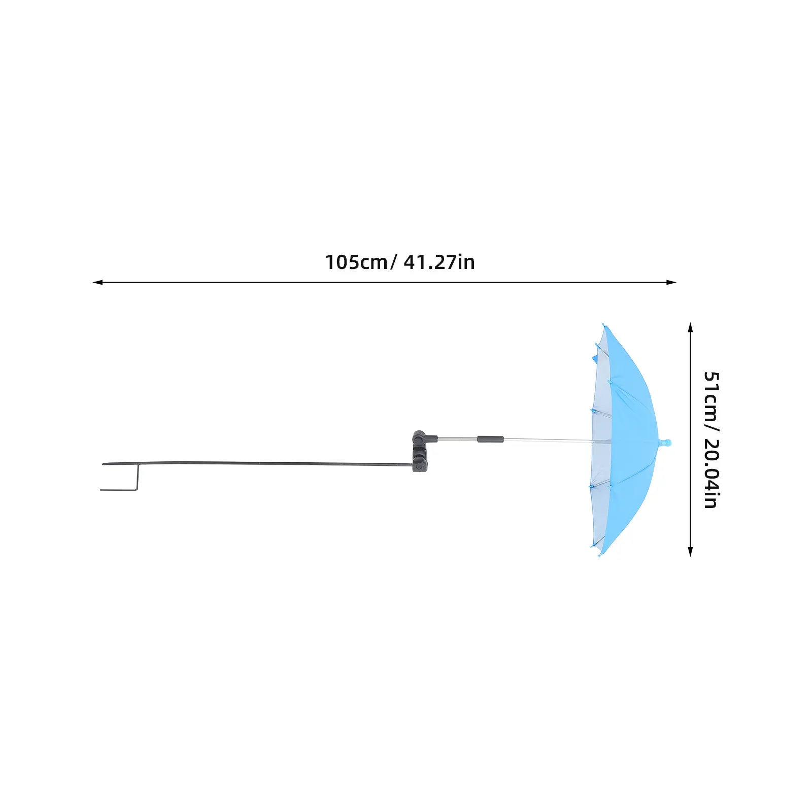 Outdoor Plant Shade Umbrella Adjustable Plant Protection Cover for Garden Flowers Waterproof Sun Shade Portable Ground Insert