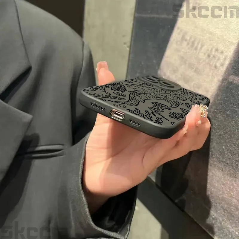 Whale Pattern Phone Case For Samsung Galaxy A55 A54 A35 A15 S25 Ultra S24 Plus S23 S22 S21 S20 FE Shockproof Silicone Soft Cover - náhled 6