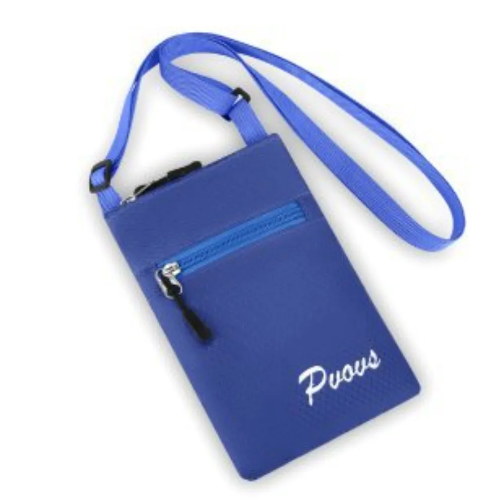 

Simple Multifuctional Square Shoulder Bag Zipper Sports Small Crossbody Bag Casual Candy Color Mobile Phone Pouch Traveling